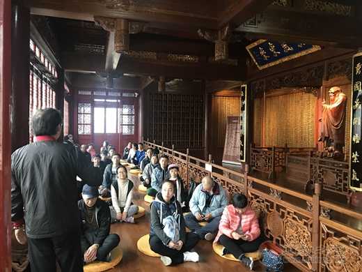 浦东道教养生委员会举办“气功助您补气强身”专题讲座