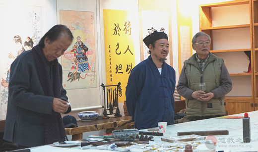 中国道教协会道家书画院举办书画笔会 