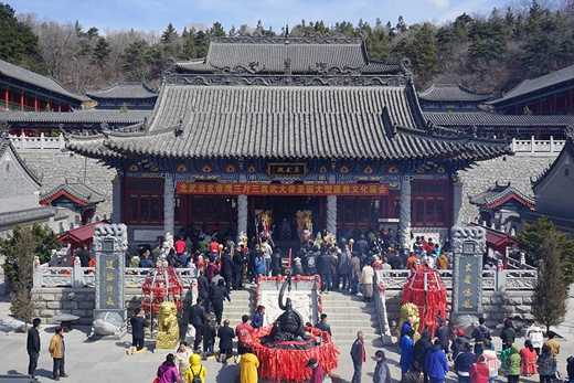 北武当玄帝观真武庙会精彩纷呈 千余人同祝圣寿