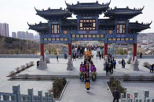 北武当玄帝观真武庙会精彩纷呈 千余人同祝圣寿