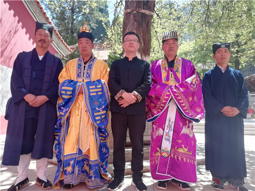 云南宣威道教界三月三于松鹤寺朝拜真武大帝