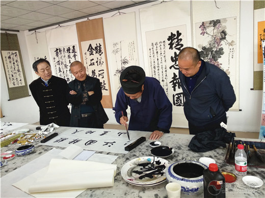 河北涿州泰宁宫书画院举办京冀书画文化交流笔会-道音文化