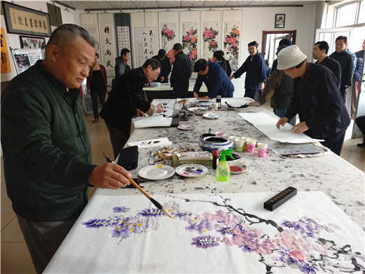 河北涿州泰宁宫书画院举办京冀书画文化交流笔会-道音文化