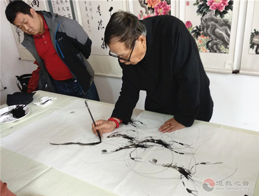 河北涿州泰宁宫书画院举办京冀书画文化交流笔会-道音文化