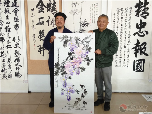 河北涿州泰宁宫书画院举办京冀书画文化交流笔会-道音文化