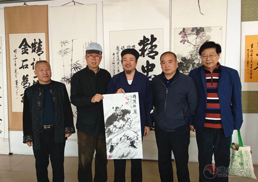 河北涿州泰宁宫书画院举办京冀书画文化交流笔会-道音文化