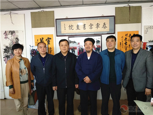 河北涿州泰宁宫书画院举办京冀书画文化交流笔会-道音文化