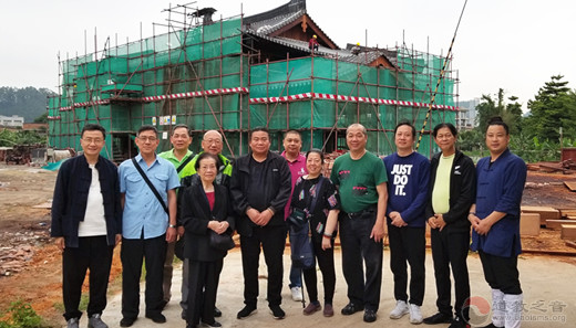 香港青松观主席黄健荣一行视察广州赤松宫-道音文化