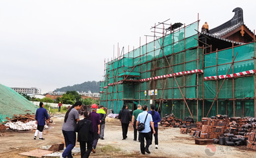 香港青松观主席黄健荣一行视察广州赤松宫-道音文化