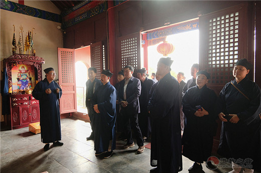 山东道教“四进”工作经验交流会暨爱国主义学习教育活动在泰安举行
