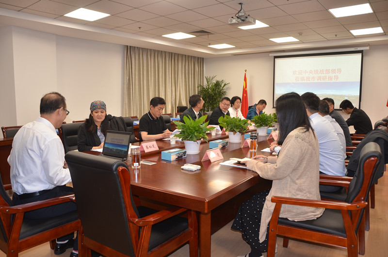 中央统战部十二局副巡视员吴国生一行调研浙江民间信仰工作