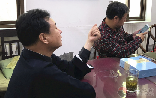萧登福教授一行到访北京东岳庙