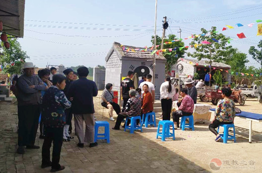 临清市皇殿岗玉皇庙四月十五义诊圆满结束