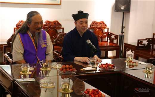 台湾道教文化交流访问团参访西安八仙宫