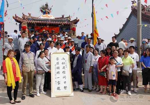 陕西榆阳金克山道观庙会见证蒙汉团结