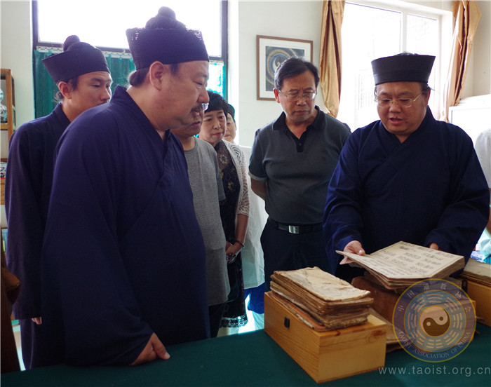 吉林省宗教事务局领导调研太原市道教协会
