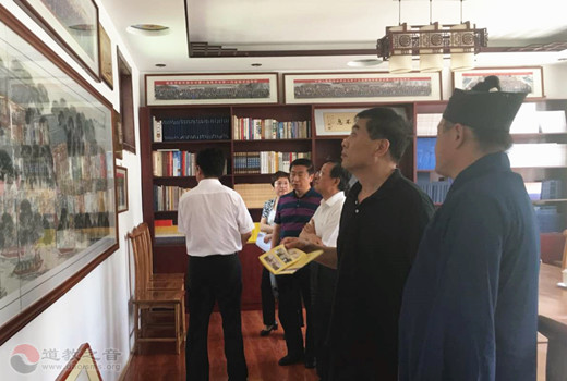 山东省人大法制委副主任委员调研临清市泰山行宫碧霞元君祠