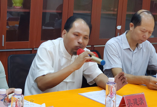 福州市政协副主席一行调研福州陈靖姑祖庙