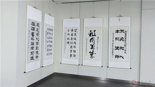 山西省朔州市道教界助力大同市统一战线迎国庆系列活动书画展