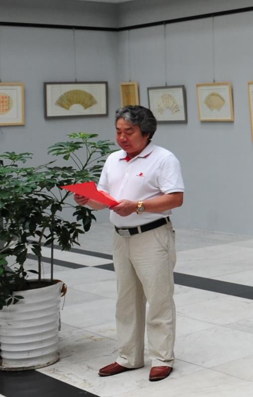 庆祝建国七十周年道家经典语录书法小品巡展开幕