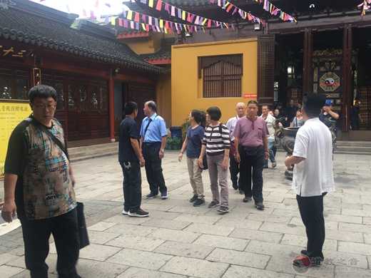 “台湾两岸道教宫庙联谊活动”交流团 一行莅临苏州城隍庙参访