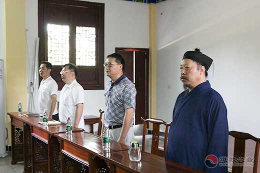 湖北省道教协会己亥年全真派道士冠巾活动在蕲春普阳观举行-道音文化