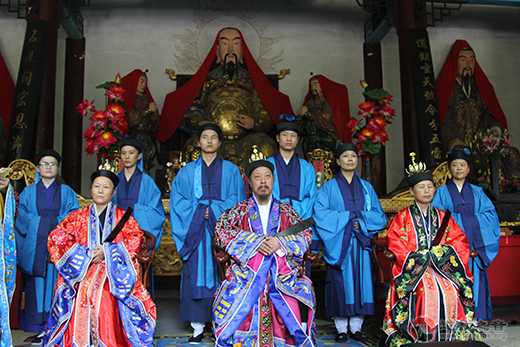 湖北省道教协会己亥年全真派道士冠巾活动在蕲春普阳观举行-道音文化