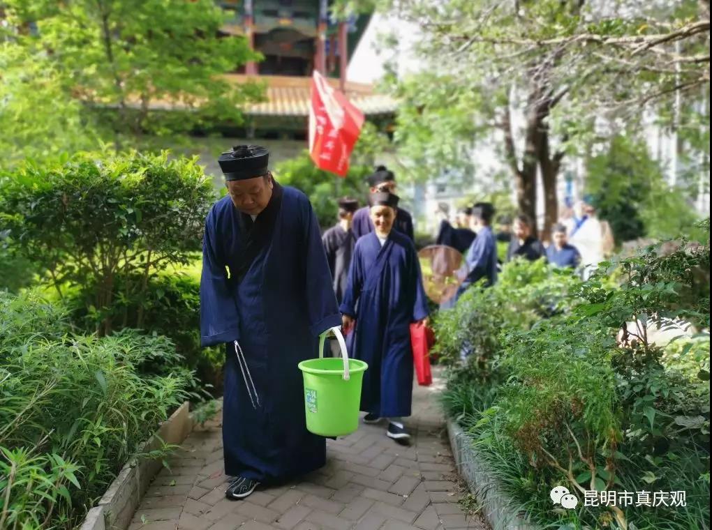 “昆明滇池卫士”市道教协会志愿者服务队在行动-道音文化