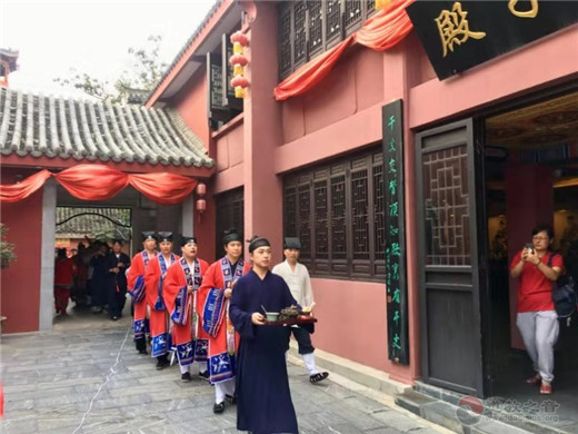 合肥市庐州府城隍庙举办第三届七夕文化节-道音文化