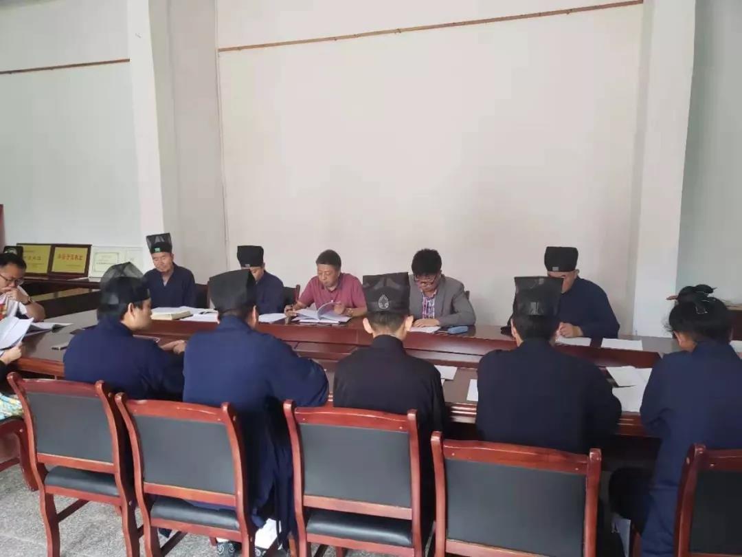 云南省龙泉观举行2019年第三季度学习培训活动-道音文化