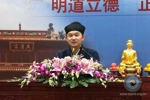 中国道协宣讲团在上海钦赐仰殿举行巡回讲经-道音文化