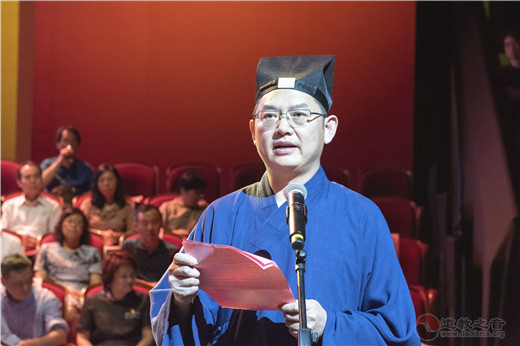 上海城隍庙合唱团参加上海市民族宗教界庆祝建国七十周年歌咏会