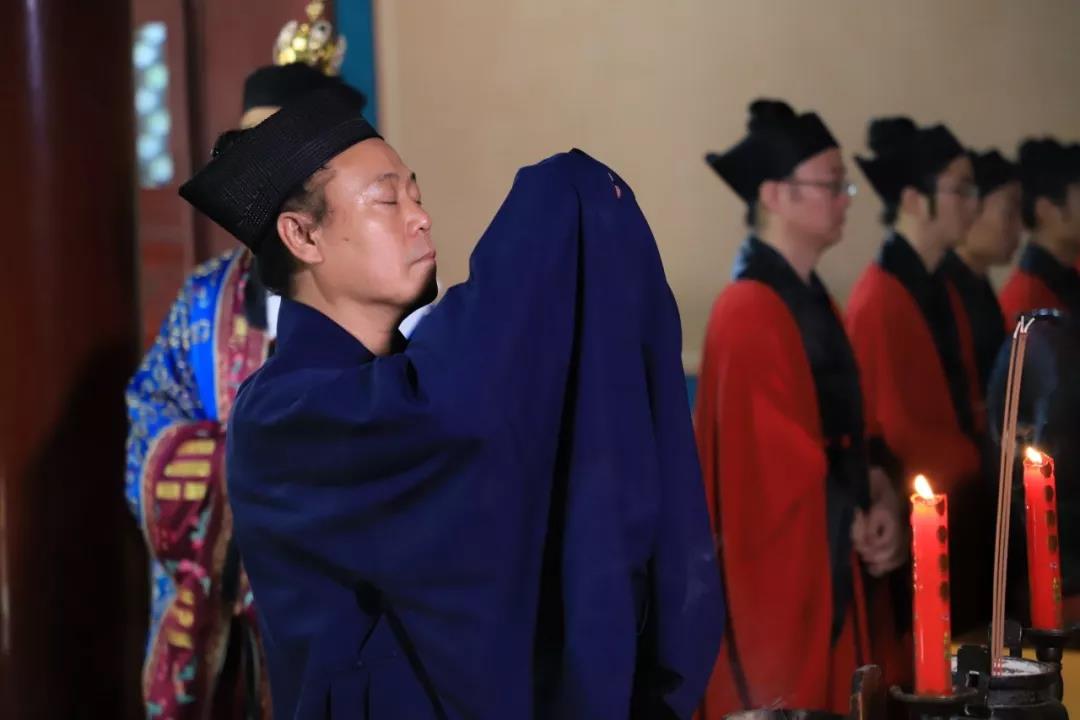 北京白云观举行纪念中国人民抗日战争暨世界反法西斯战争胜利74周年和平祈祷法会-道音文化