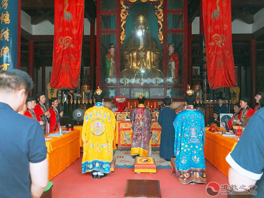 江苏省道教界举行纪念抗日战争胜利74周年祈福法会-道音文化