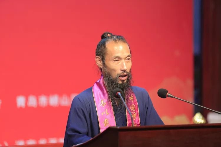 中国（崂山）道家书画院举行建院三周年纪念活动暨书画作品展开展仪式