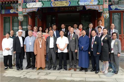 香港六宗教领袖座谈会北京交流团拜访中国道教协会-道音文化