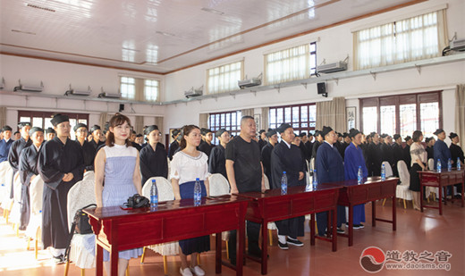 南岳坤道学院举行2019级新生开学典礼-道音文化