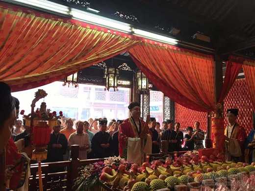 浦东道教界举行庆祝中华人民共和国成立七十周年祈福法会暨书画展活动-道音文化