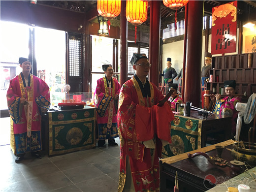 苏州城隍庙举行祭城隍典礼暨第三届民俗文化节活动-道音文化