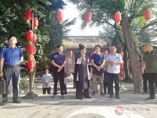 河北省统战部关东亮一行赴抱犊寨金阙宫考察调研-道音文化