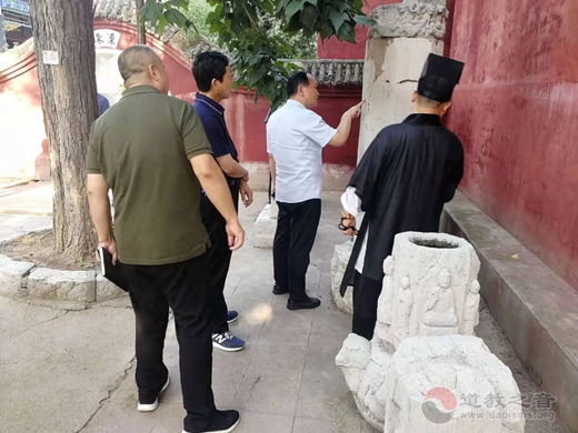 河北省统战部关东亮一行赴抱犊寨金阙宫考察调研-道音文化