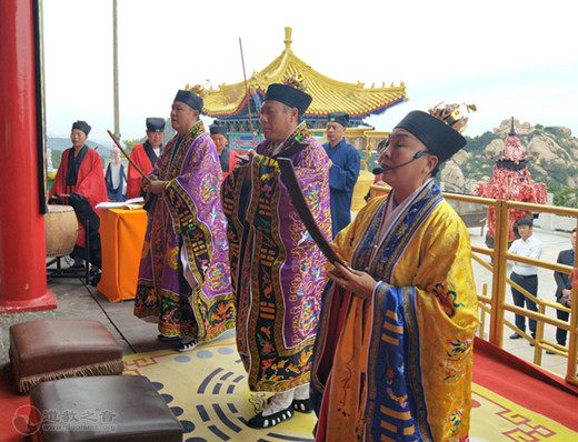 河北省抚宁天马山玄真观举办庆祝新中国成立70周年祈福法会-道音文化