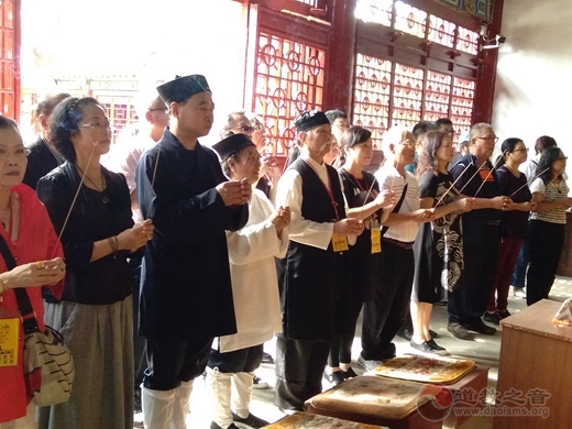 台湾正宗全真道教会参访团一行前往栖霞太虚宫参访交流-道音文化