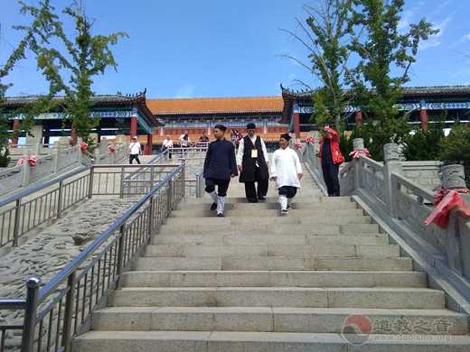 台湾正宗全真道教会参访团一行前往栖霞太虚宫参访交流-道音文化