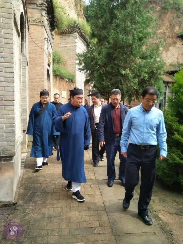 陕西省委统战部副巡视员一行调研兴平黄山宫-道音文化