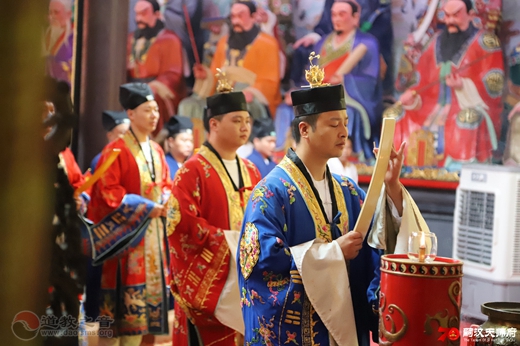 龙虎山道教协会隆重庆祝中华人民共和国成立70周年