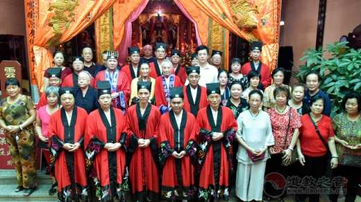 陆丰紫竹观举行祈福法会庆祝新中国成立70周年-道音文化