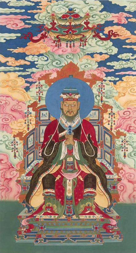 酆都大帝：掌《酆都黑律》领酆都官将，十宫六洞倾心拱手