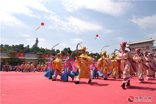 广东省陆丰市福山妈祖旅游区举行民俗文化活动