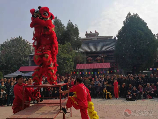 临清泰山行宫碧霞元君祠举办传统庙会-道音文化